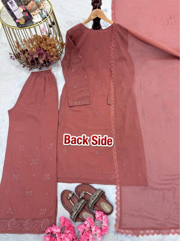 LADY LOOK 025 TRENDING PLAZZO SUITS WHOLESALE