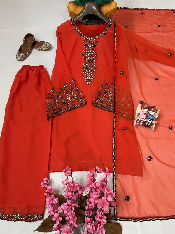 LC 1387 DESIGNER PLAZZO SUITS WHOLESALE