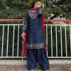 LC 1390 DESIGNER FARSHI PLAZZO SUITS WHOLESALE