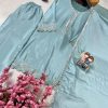 LC 1395 TRENDING CHINON SALWAR SUITS WHOLESALE