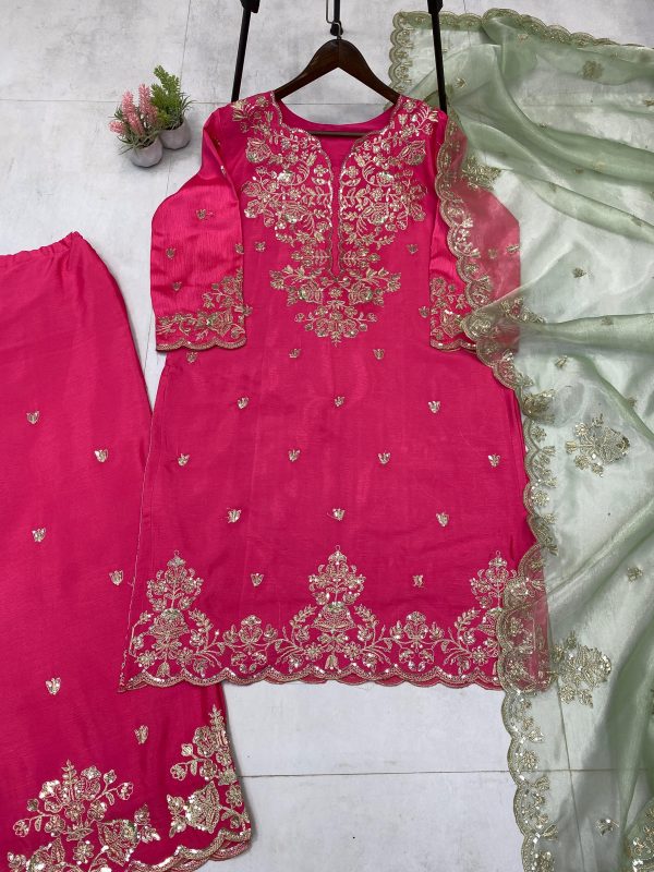 LG 1988 DESIGNER SEQUANCE EMBROIDERED SUIT