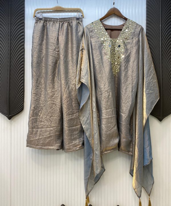 LG 1990 A SUIT IN REAL MIRROR EMBROIDERED SUIT