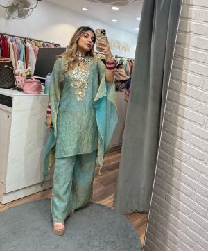 LG 1990 B SUIT IN REAL MIRROR EMBROIDERED SUIT
