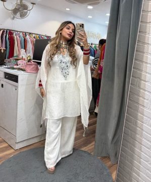 LG 1990 C SUIT IN REAL MIRROR EMBROIDERED SUIT
