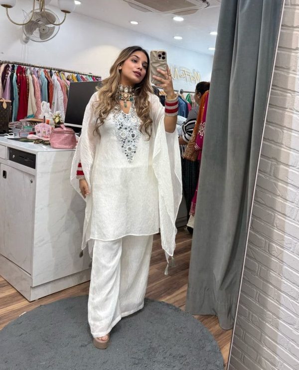 LG 1990 C SUIT IN REAL MIRROR EMBROIDERED SUIT