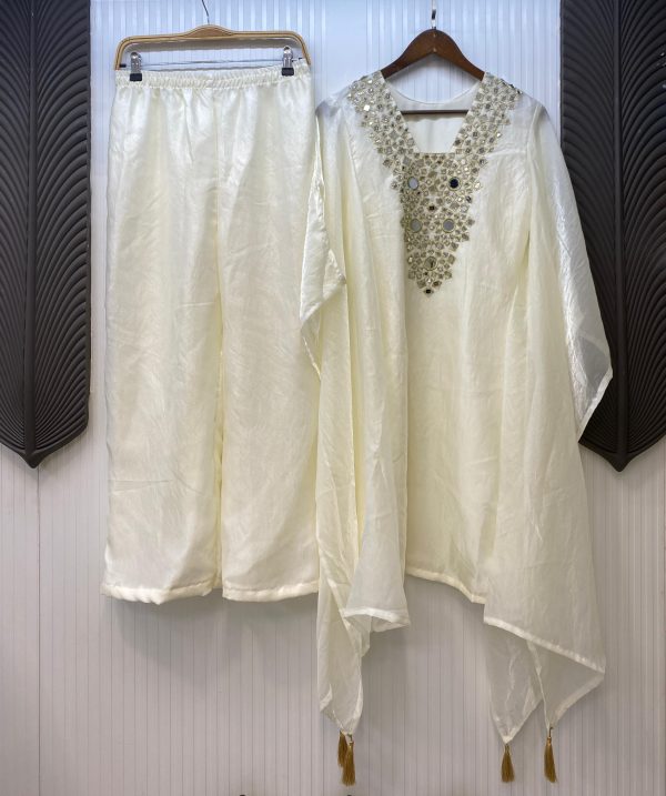 LG 1990 C SUIT IN REAL MIRROR EMBROIDERED SUIT