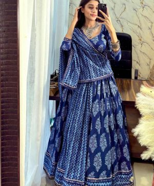 LG 646 EXCLUSIVE FULL STITCHED LEHENGA CHOLI