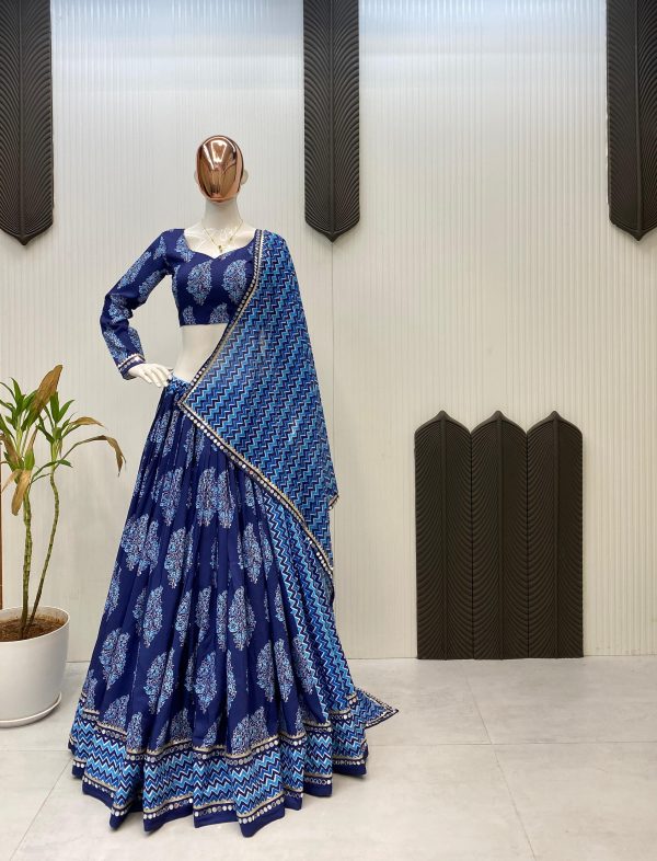 LG 646 EXCLUSIVE FULL STITCHED LEHENGA CHOLI