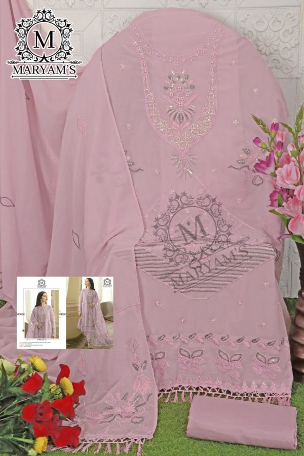 MARYAM'S 173 B GEORGETTE PAKISTANI SUITS WHOLESALE
