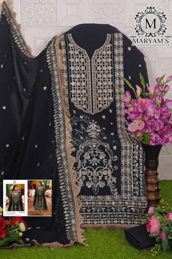 MARYAM'S 183 A GEORGETTE PAKISTANI SALWAR SUITS