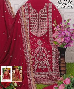 MARYAM'S 183 B GEORGETTE PAKISTANI SALWAR SUITS