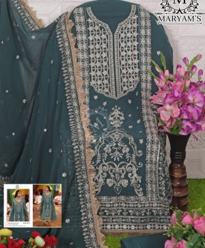 MARYAM'S 183 C GEORGETTE PAKISTANI SALWAR SUITS
