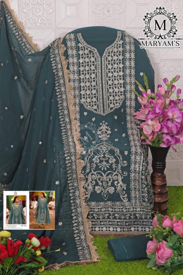 MARYAM'S 183 C GEORGETTE PAKISTANI SALWAR SUITS