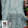 MARYAM'S 185 C ORGANZA PAKISTANI SUITS WHOLESALE