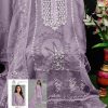 MARYAM'S 185 D ORGANZA PAKISTANI SUITS WHOLESALE