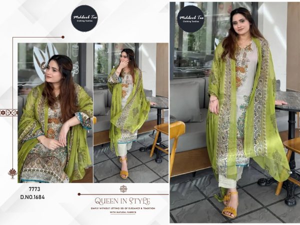 MEHBOOB TEX 1684 COTTON SALWAR SUITS WHOLESALE