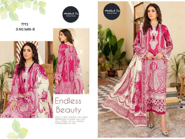 MEHBOOB TEX 1688 B COTTON SALWAR SUITS WHOLESALE