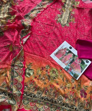 MEHBOOB TEX 1691 A VISCOSE MUSLIN SALWAR SUITS