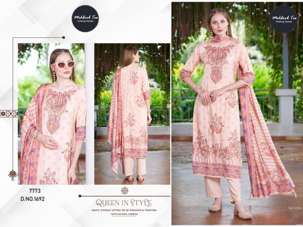 MEHBOOB TEX 1692 VISCOSE MUSLIN SALWAR SUITS