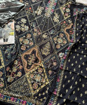 MEHBOOB TEX 1697 A VISCOSE MUSLIN PAKISTANI SUITS