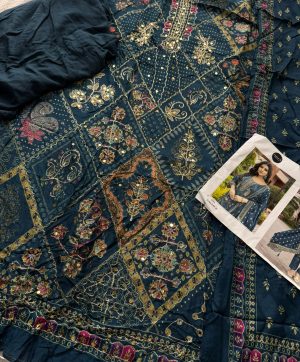 MEHBOOB TEX 1697 B VISCOSE MUSLIN PAKISTANI SUITS