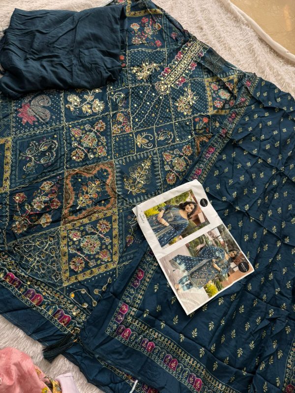 MEHBOOB TEX 1697 B VISCOSE MUSLIN PAKISTANI SUITS