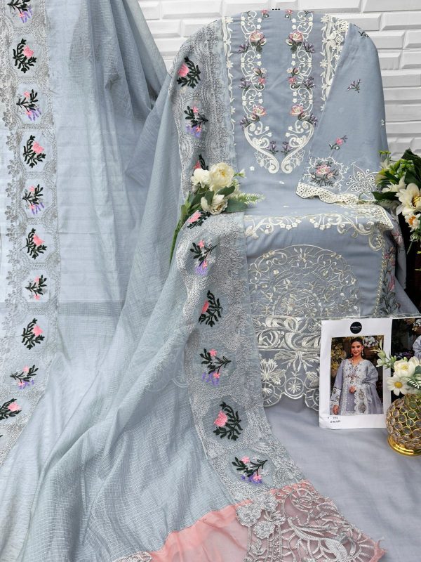 MEHBOOB TEX 1699 COTTON EMBROIDERED SALWAR SUITS