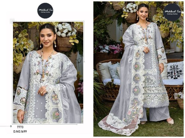 MEHBOOB TEX 1699 COTTON EMBROIDERED SALWAR SUITS