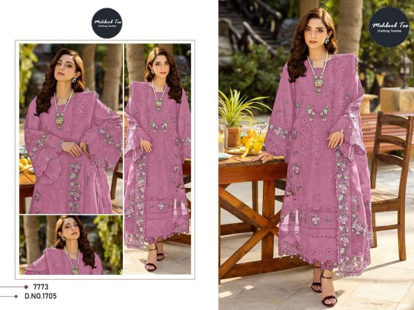 MEHBOOB TEX 1705 COTTON SALWAR SUITS WHOLESALE