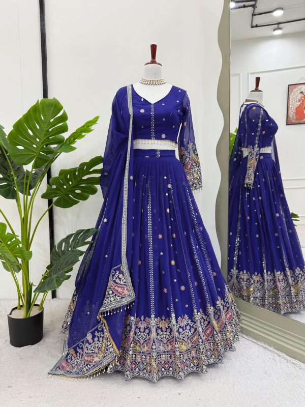 QRC FASHION 372 B DESIGNER LEHENGA CHOLI WHOLESALE
