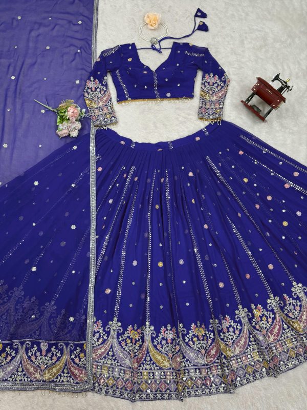 QRC FASHION 372 B DESIGNER LEHENGA CHOLI WHOLESALE