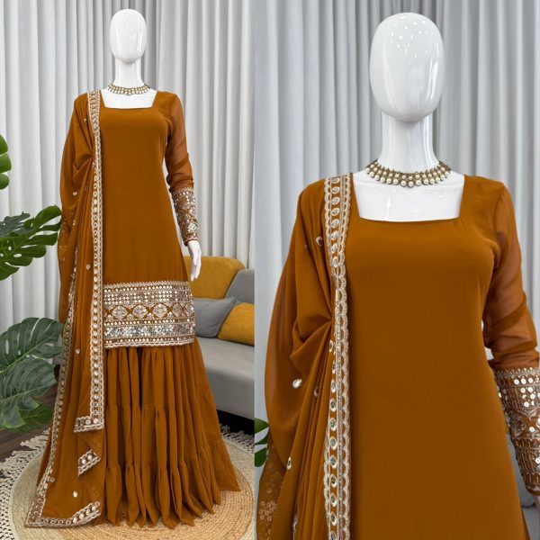 RTC FASHION 5662 DESIGNER SHARARA SUITS WHOLESALE