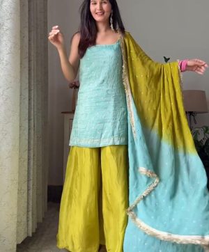 RTC FASHION 5914 DESIGNER PLAZZO SUITS WHOLESALE