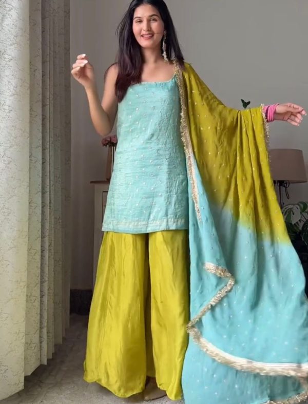 RTC FASHION 5914 DESIGNER PLAZZO SUITS WHOLESALE