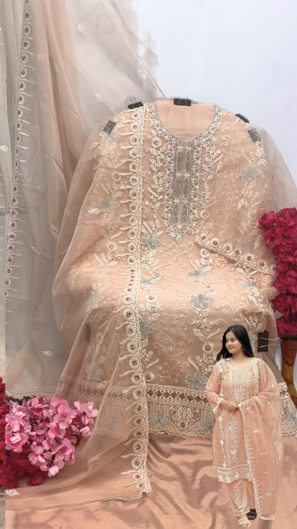 SHANAYA FASHION S 208 B ROSE HAND CRAFT SUITS