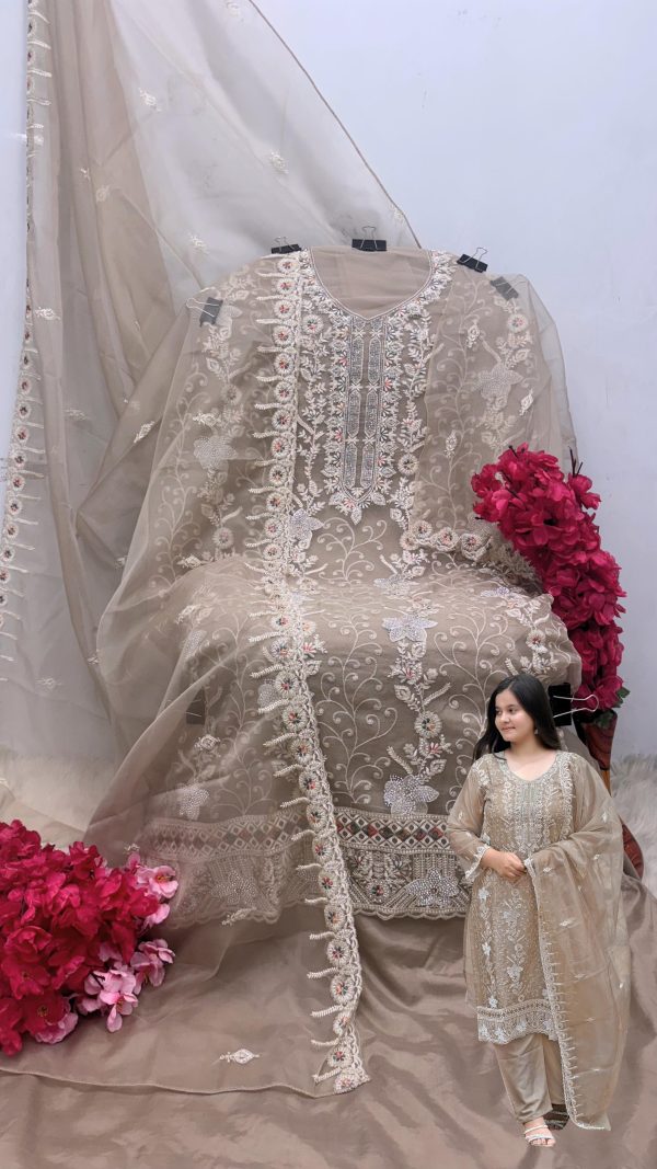 SHANAYA FASHION S 208 C ROSE HAND CRAFT SUITS