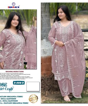 SHANAYA FASHION S 208 D ROSE HAND CRAFT SUITS