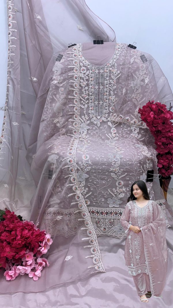 SHANAYA FASHION S 208 D ROSE HAND CRAFT SUITS