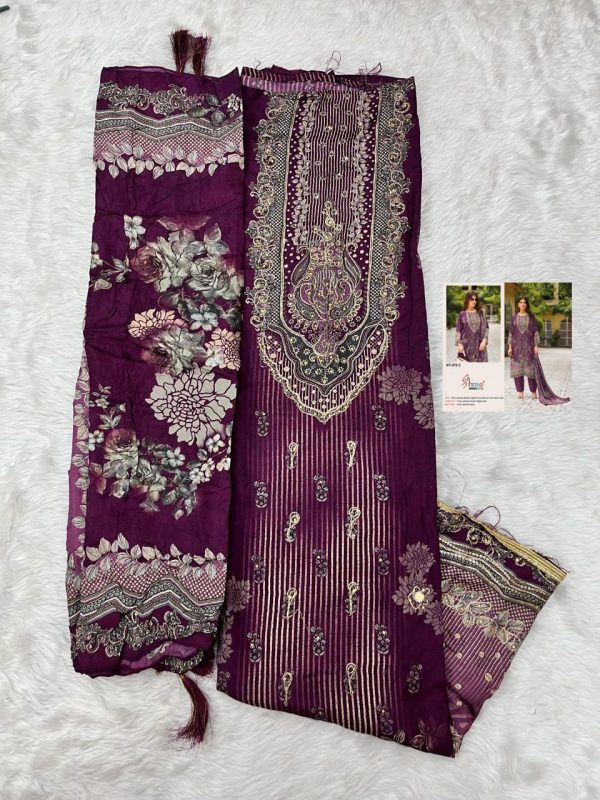 SHREE FABS KT 278 C VISCOSE MUSLIN SALWAR SUITS