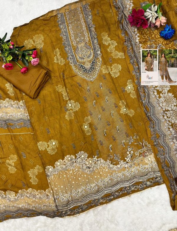 SHREE FABS KT 278 D VISCOSE MUSLIN SALWAR SUITS