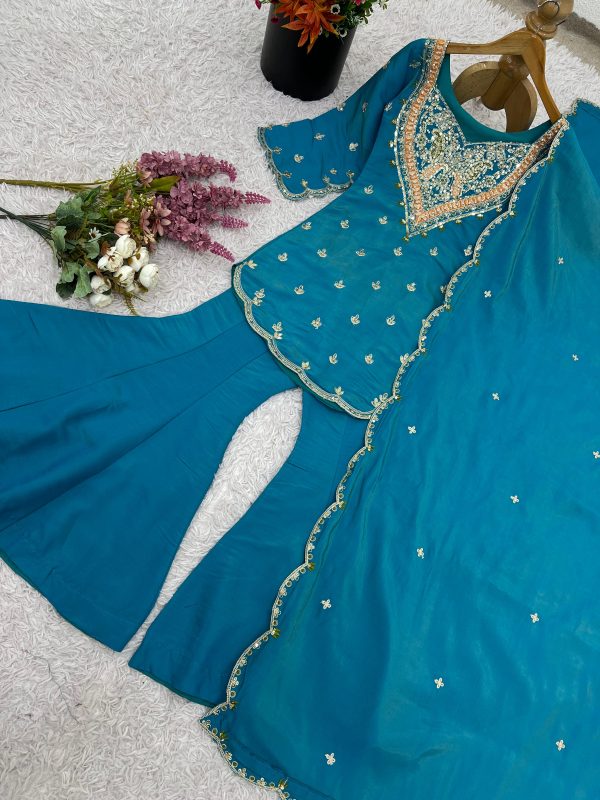 SHREE HARI NSR 852 C DESIGNER PLAZZO SUITS WHOLESALE