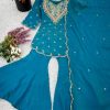SHREE HARI NSR 852 C DESIGNER PLAZZO SUITS WHOLESALE