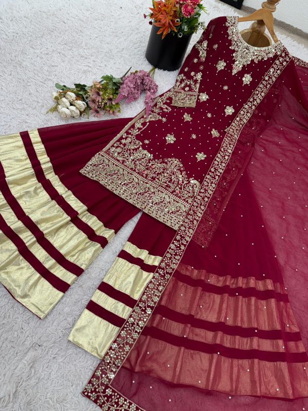 SHREE HARI NSR 870 TRENDING SHARARA SUITS ONLINE