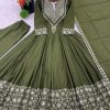 SHREE HARI NSR 872 A B DESIGNER EMBROIDERED GOWN