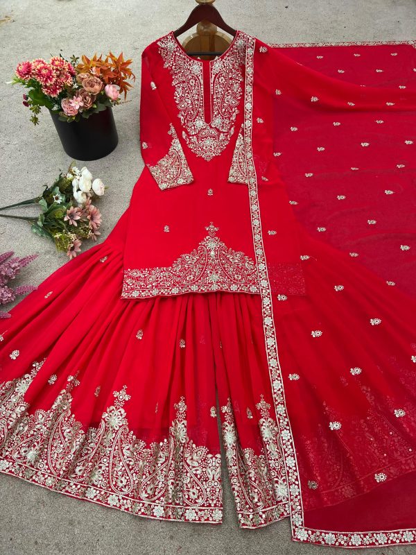 SHREE HARI SRK 5294 DESIGNER SHARARA SUITS ONLINE