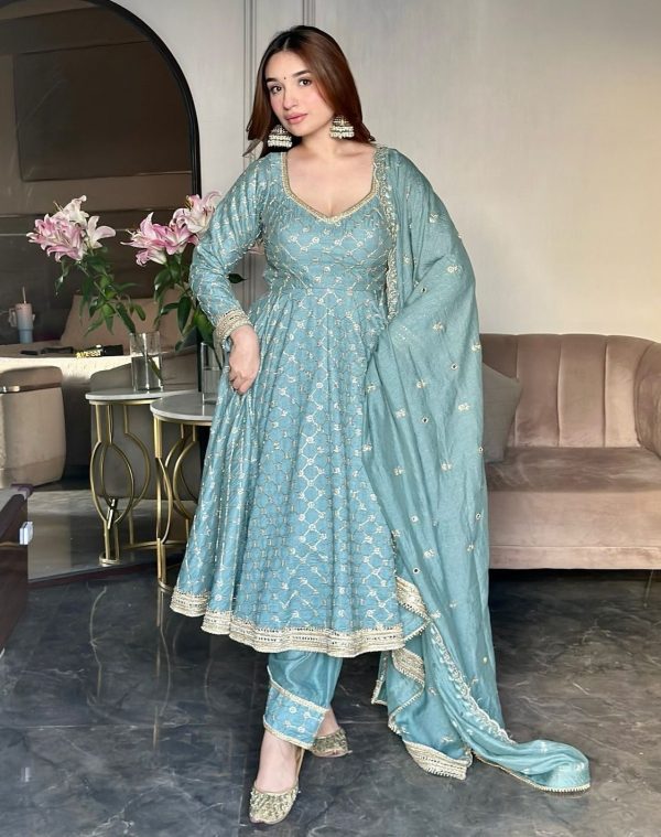 SHREE HARI SSR 525 DESIGNER GOWN WHOLESALE