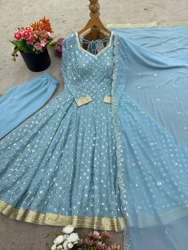 SHREE HARI SSR 525 DESIGNER GOWN WHOLESALE