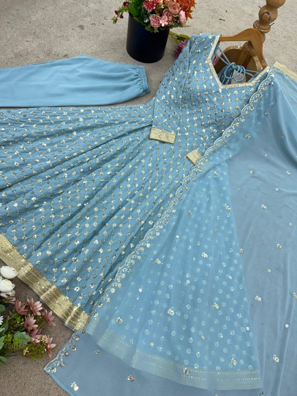 SHREE HARI SSR 525 DESIGNER GOWN WHOLESALE
