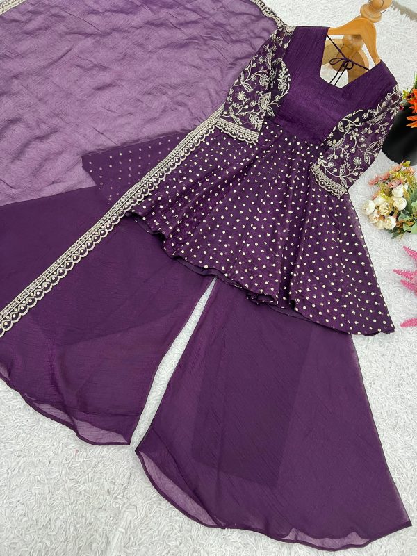 SHREE HARI ZSR 3134 B DESIGNER SHARARA PLAZZO SUITS