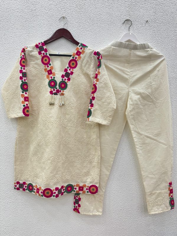 SHREE HARI ZSR 3137 KHADI COTTON CORD SET SUITS